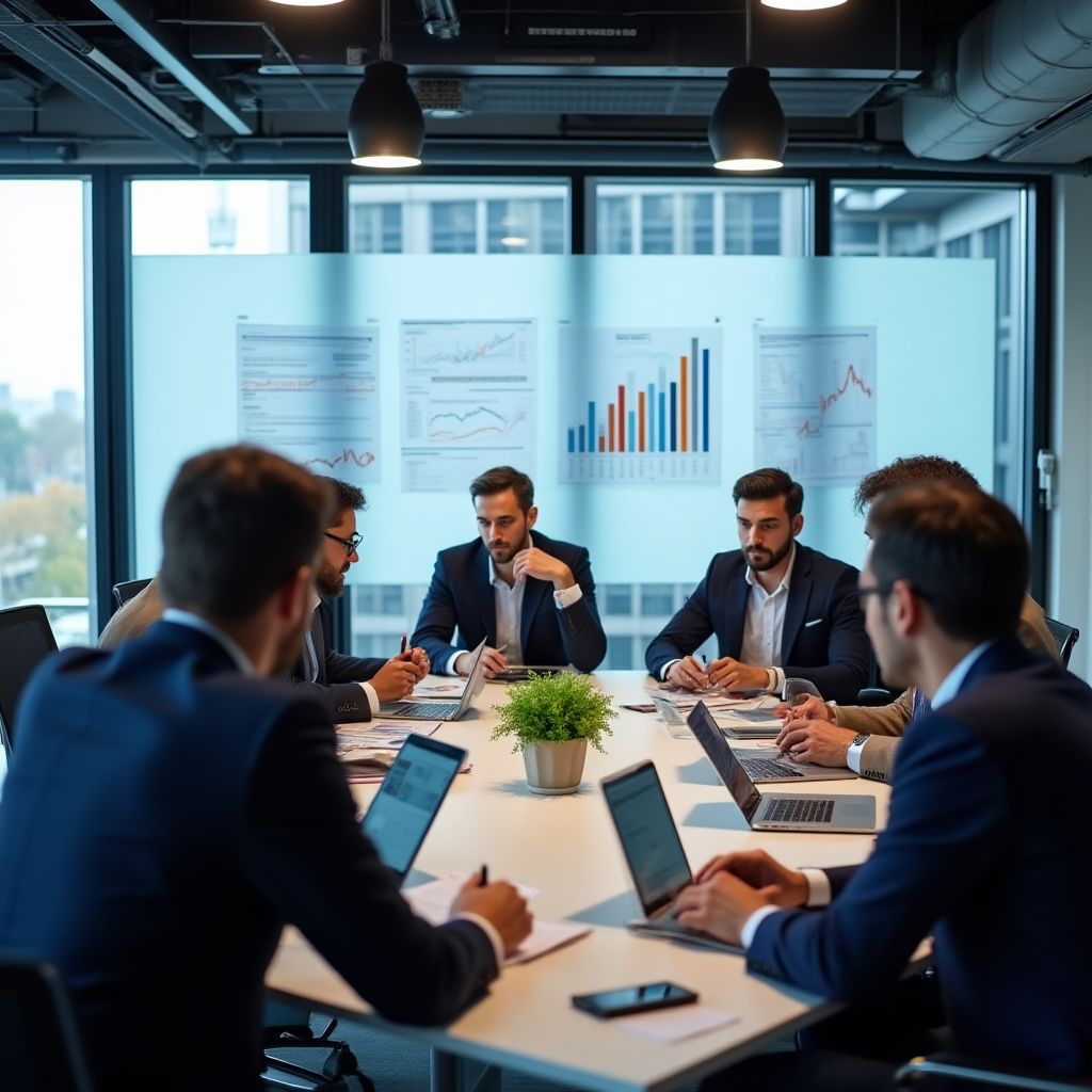 InvestIQ Gründer und Büro